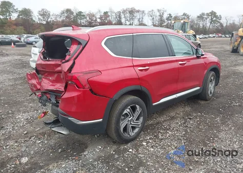 2022 Hyundai Santa Fe Sel from USA, damaged, VIN 5NMS3DAJXNH420371